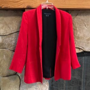 French Connection tailored red jacket, 10